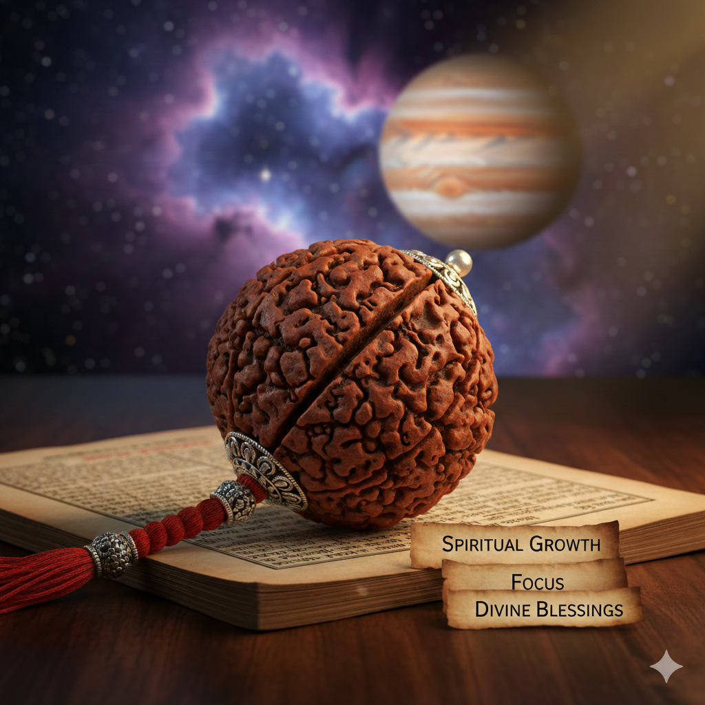 Gemini_Generated_Image_w0nk1nw0nk1nw0nk 1 Mukhi Nepali Rudraksha - Image 1